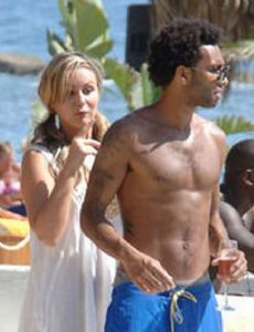 Jermaine Pennant and Chanelle Hayes