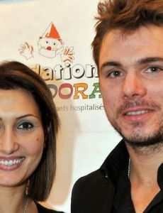 Stanislas Wawrinka and Ilham Vuilloud