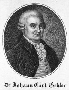 Johann Carl Gehler