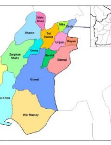 List of Districts of Paktika Province - FamousFix List