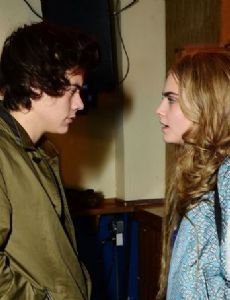 Cara Delevigne and Harry Styles