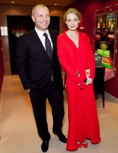 Oksana Akinshina and Archil Gelovani