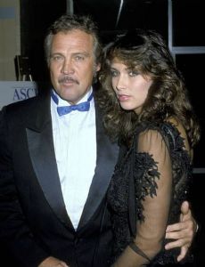 Lee Majors and Karen Velez