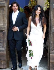 Sabrina Ferilli and Andrea Perone