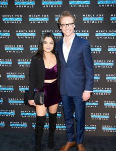 Calum Worthy and Celesta DeAstis