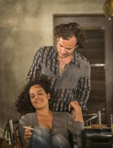 Enrique Díaz and Maeve Jinkings