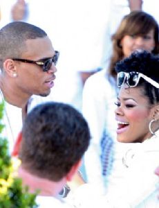 Teyanna Taylor and Chris Brown