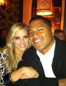 Stanley Havili and Jocelyn Peck