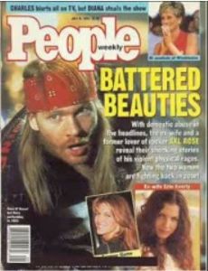 Savannah Wilsey and Axl Rose