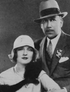 Carmel Myers and Ralph H. Blum