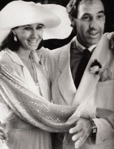 Donna Karan and Mark Karan (I)