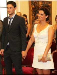 Hugo Lloris and Marine Lloris