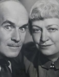 Lucile Gleason and James Gleason