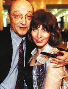 Mikhail Kozakov and Anna Yampolskaya