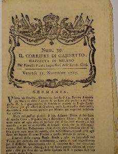 Il Corriere di Gabinetto - Gazzetta di Milano