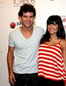 Vanessa Giácomo and Daniel Oliveira