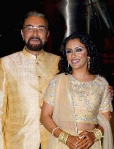 Kabir Bedi and Parveen Dusanj