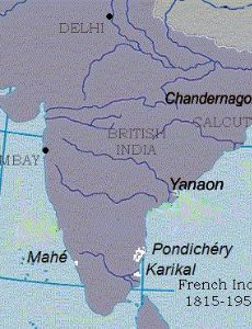Causes for liberation of French colonies in India
