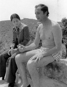 Luis Miguel Dominguin and Marivi Dominguin