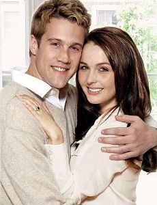 Camilla Luddington and Nico Evers-Swindell