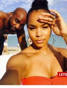 Letoya Luckett and Rob Hill Sr.