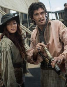 Clara Paget and Toby Schmitz
