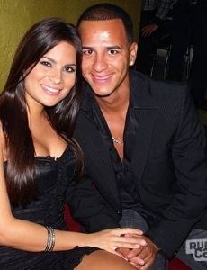 Ronny Cedeno and Aura Avila