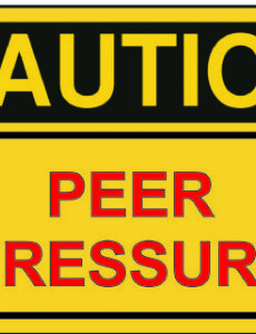 Peer pressure