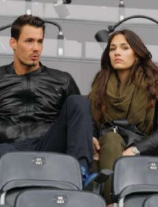 Roman Bürki and Nastassja Beutler