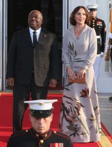 Sylvia Bongo Ondimba and Ali Bongo Ondimba