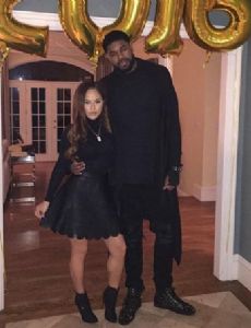 Amir Johnson and Daria Marie Mitchell