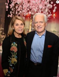 Philippe Labro and Françoise Coulon
