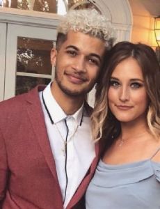 Jordan Fisher and Ellie Woods