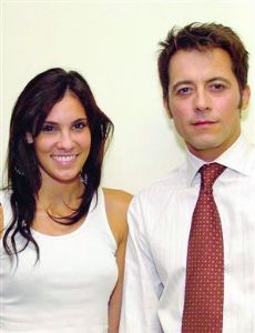 Daniela Ruah and António Pedro Cerdeira