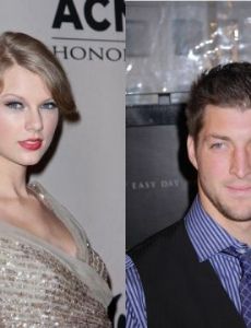 Taylor Swift and Tim Tebow