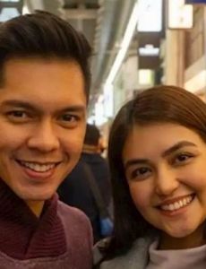 Carlo Aquino and Trina Candaza
