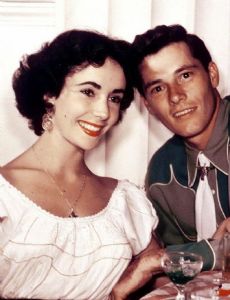 Elizabeth Taylor and Nicholas Conrad Hilton Jr.