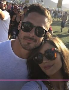 Bianca Peters and Danny Amendola