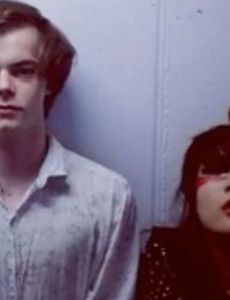 Charlie Heaton and Akiko Matsuura