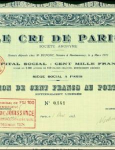 Le Cri de Paris