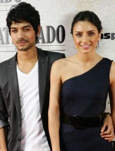 Aislinn Derbez and Christian Vazquez