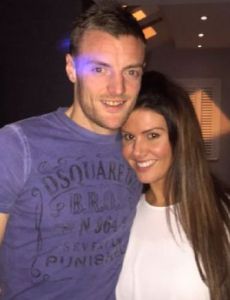Jamie Vardy and Rebekah Vardy
