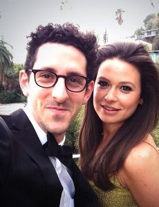 Katie Lowes and Adam Shapiro