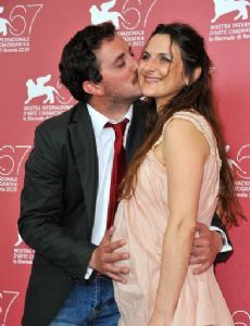 Antonia Zegers and Pablo Larraín