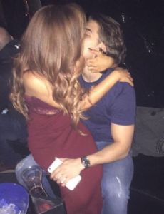 Chris Clark and Jesy Nelson