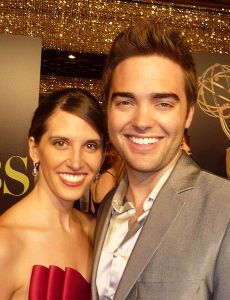 Drew Tyler Bell and Sarah Grunau