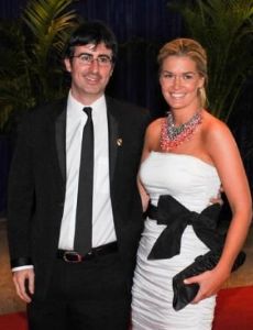 John Oliver (comic) and Kate Norley