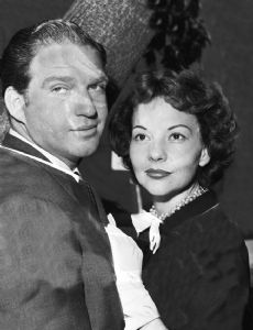 Sidney Sheldon and Jorja Curtright