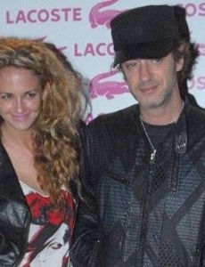 Leonora Balcarce and Gustavo Cerati