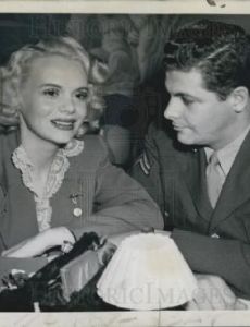 Marie Wilson and Allan Nixon